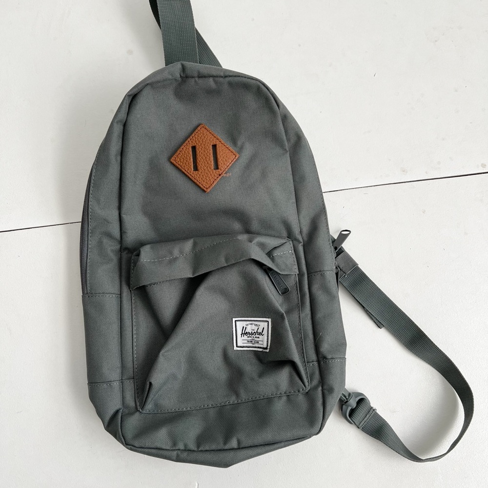 Herschel Supply Company Gray Sling Bag